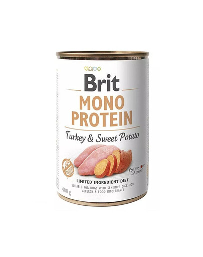 BRIT Mono Protein Turkey & Sweet Potato 400 g