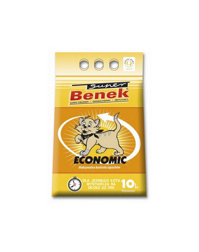 Certech Super Benek Ekonomická bentonitová podstielka pre mačky 10 l