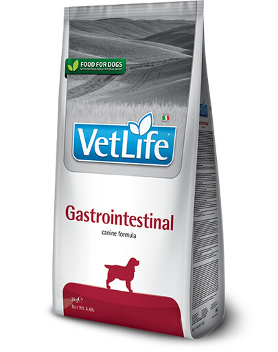Farmina Vet Life GASTRO-INTESTINAL Dog 12kg - suché krmivo pre psy s ochorením tráviaceho traktu