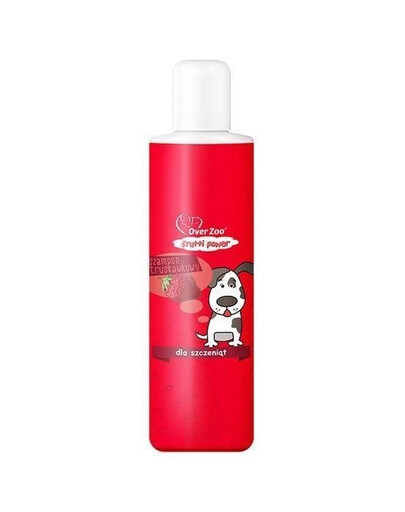 Over Zoo Jahodový šampon pro štěňata 200 ml