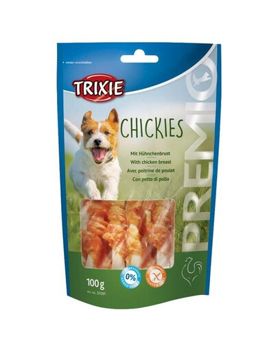 Trixie Premio Chickies snack s vápnikom, kuracie mäso 100 g