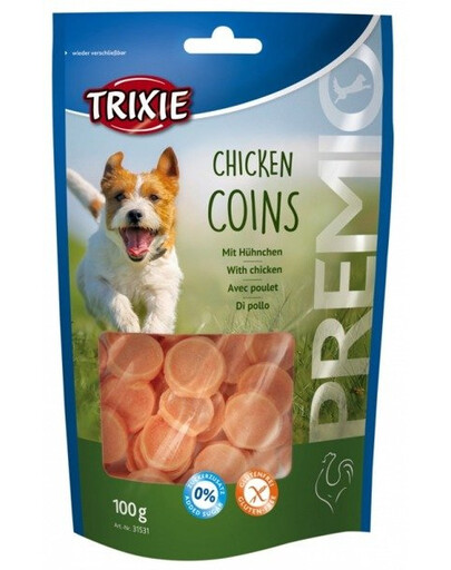 Trixie Premio Chicken Coins 100g - Psie sušienky kuracie