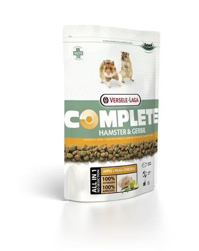 Versele - Laga Hamster & Gerbil Complete 500 g - granule pro křečky a pískomily 500 g
