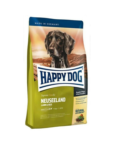 Happy Dog Supreme Sensible New Zealand granule pre psov 12,5 kg