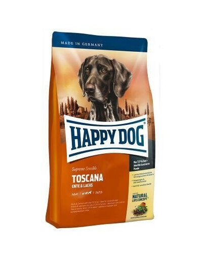 Happy Dog Supreme Sensible Toscana granule pre psov 12,5 kg