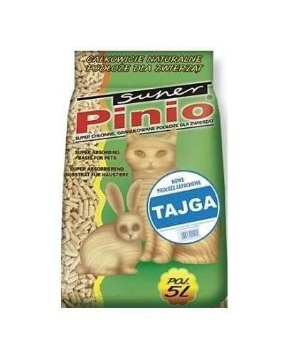 Super Benek Pinio Taiga 5 l - stelivo pro kočky s vůní tajgy 5l
