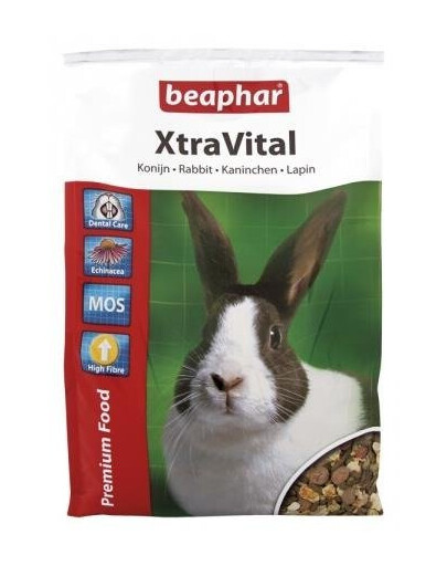 Beaphar Xtravital Rabbit Premium Food 2,5 kg granule pro králíky 