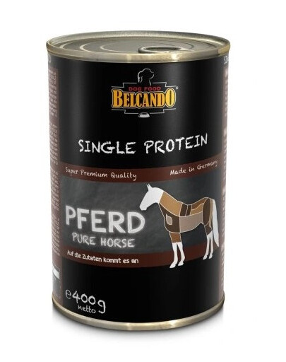 BELCANDO Single Protein Horse konzerva pre psov