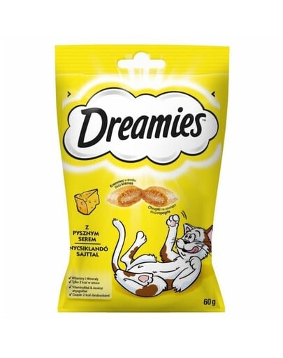 Dreamies 60 g lahodný sýrový pamlsek pro kočky