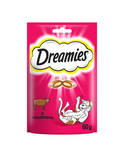 Dreamies 60 g pamlsek pro kočky s hovězím masem