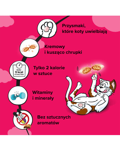 Dreamies 60 g pamlsek pro kočky s hovězím masem