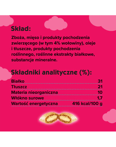 Dreamies 60 g pamlsek pro kočky s hovězím masem