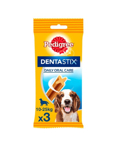 Pedigree Dentastix Medium 77 g dentálnej maškrty pre psy stredných plemien