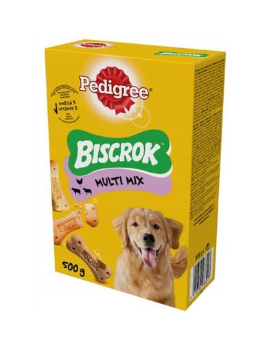 Pedigree Multi Biscrok Original 500 g maškrty pre psov