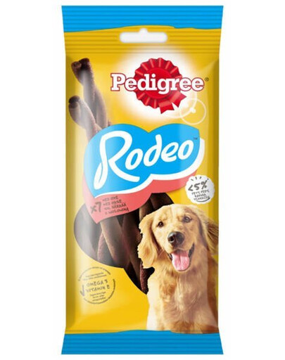 Pedigree Rodeo s hovädzím mäsom 122 g maškrta pre psov