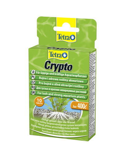Hnojivo Tetra crypto pro vodní rostliny 10 tablet
