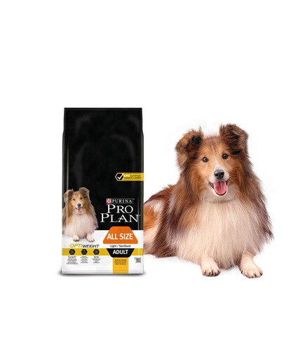 Purina Pro Plan Optiweight Adult Light Sterilised 14 kg granule pre dospelých sterilizovaných psov s nízkym obsahom tuku