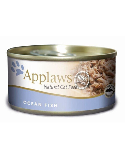 Applaws Natural Cat Food Ocean Fish 70g - mokré krmivo pre mačky Ocean Fish 70g