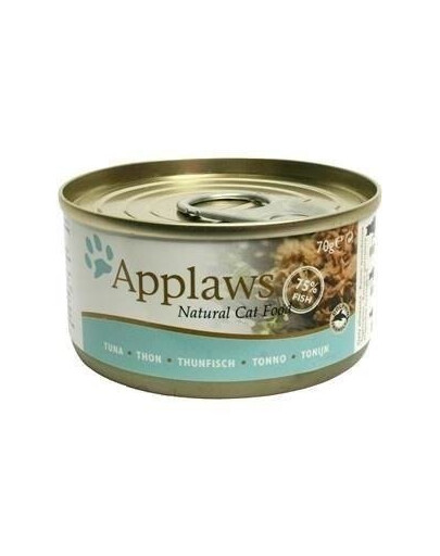 Applaws Natural Cat Food Tuna 70g - mokré krmivo pre mačky s tuniakom 70g