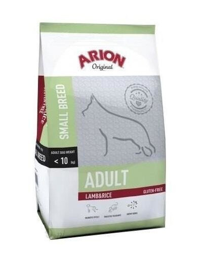 Arion Original Adult Small Bread Lamb & Rice 3 kg - suché krmivo pro dospělé psy malých plemen s jehněčím masem a rýží 3 kg
