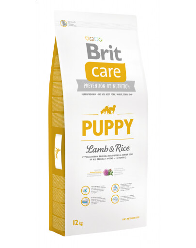 Brit Care Puppy Lamb & Rice granule pre šteňatá jahňacie s ryžou 12 kg