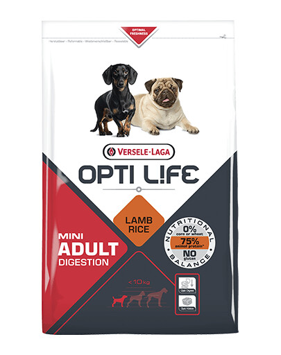 Versele - Laga Opti Life Adult Digestion 2,5 kg - granule pro psy