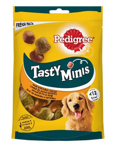 Pedigree Tasty Bites Chewy Cubes 130 g maškrty pre psov