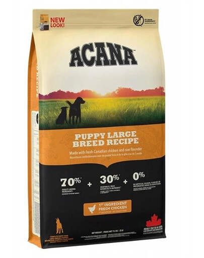 Acana Puppy Large Breed granule pre šteňatá veľkých plemien 17kg