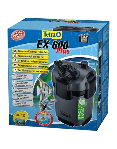 Tetra Externí filtr EX 600 Plus - Externí filtr pro akvária 60-120l