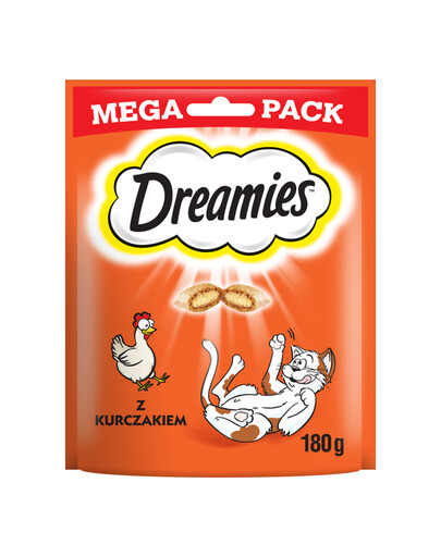 Dreamies kuracia maškrta pre mačky 180 g