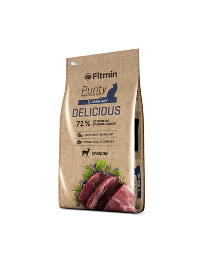 Fitmin Cat Grain Free Delicious 1,5 kg - granule pro kočky