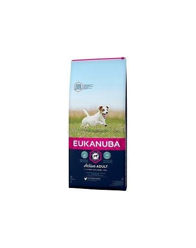 Eukanuba Adult Small Breed Chicken 15 kg granule pre psov s kuracím mäsom
