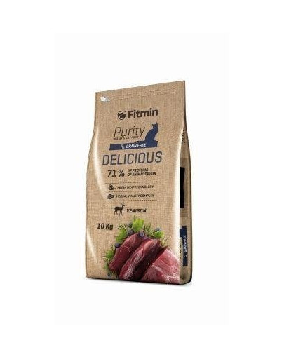 Fitmin Cat Purity Delicious granule pre mačky 10 kg