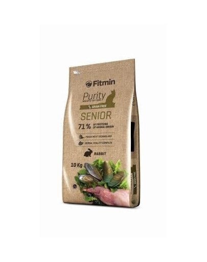 Fitmin Cat Purity Senior 10 kg - suché krmivo pro kočky