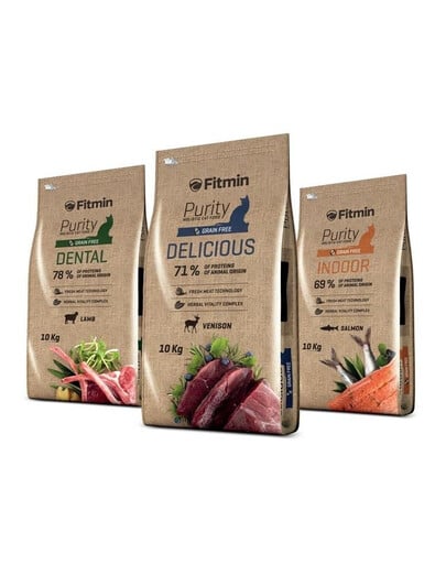 Fitmin Purity Delicious Venison 400 g granule pre mačky so zverinou