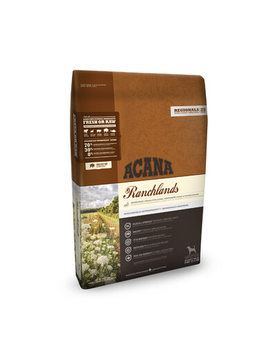 Acana Ranchlands Dog granule pre psov s vysokým obsahom mäsa 11,4 kg