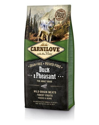 Carnilove Duck & Pheasant For Adult granule pre dospelých psov 12 kg