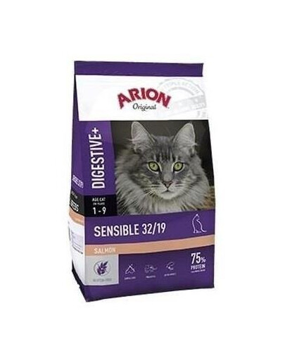 Arion Original Digestive+ Sensible Cat 2 kg - suché krmivo pro kočky s citlivým zažíváním