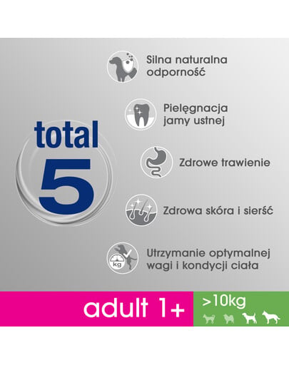 Perfect Fit Adult 1+ Rich in Chicken M/L 825 g granule pre dospelých psov stredných a veľkých plemien 825 g