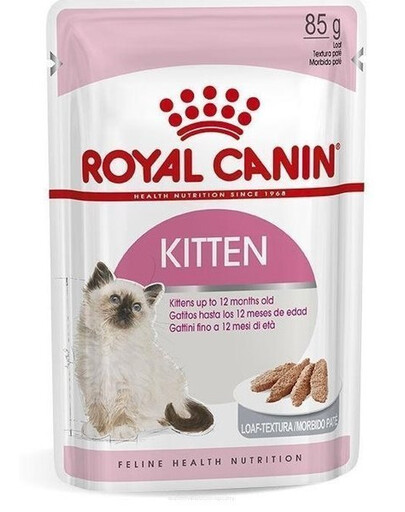 ROYAL CANIN Kitten pasztet karma mokra - pasztet dla kociąt do 12 miesiąca życia 12x85g