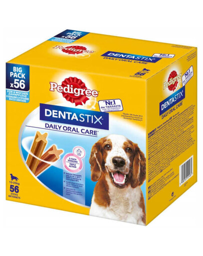 Pedigree Dentastix 10-25 kg 56 ks maškrty pre stredné plemená psov