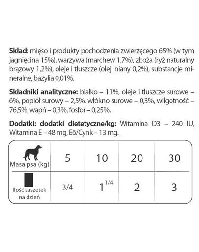 DOLINA NOTECI Premium bohatá na jahňacie 500g