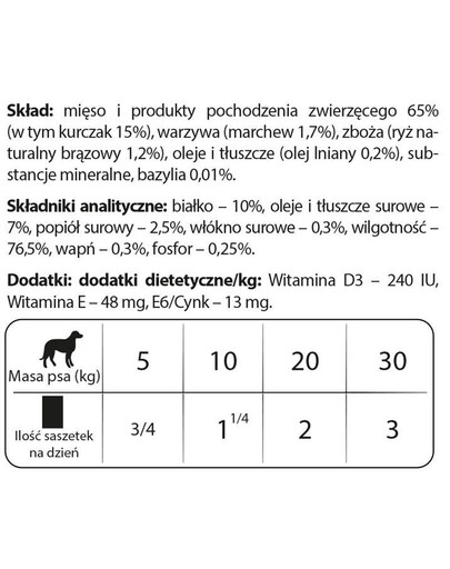 Dolina Noteci Premium vrecko pre psov s kuracím mäsom 500 g