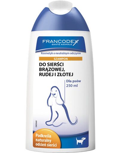 Francodex PL Szampon do brązowej sierści 250 ml