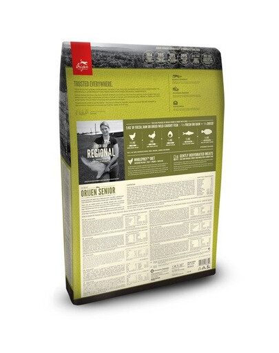 Orijen Senior Dog 11,4 kg - granule pre starších psov