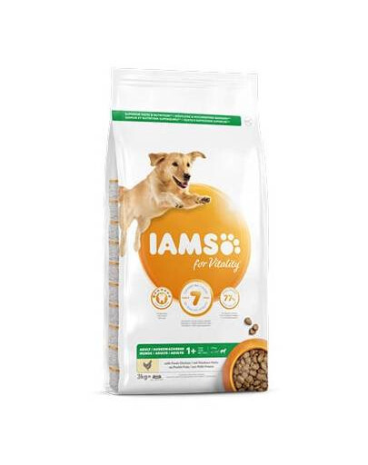 IAMS ProActive Health pre dospelých psov veľkých plemien s kuracím mäsom 3 kg