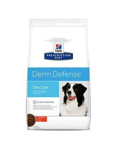 HILL'S Prescription Diet Derm Defense 12 kg granule pre psov 12 kg