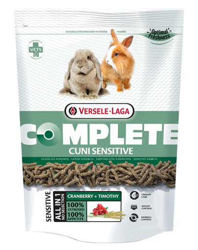 Versele - Laga Cuni Sensitive Complete 500g - granule pro králíky