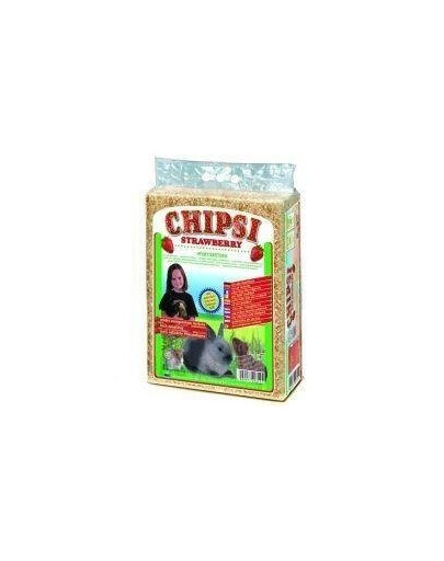 Chipsi s vůní jahod 60 l
