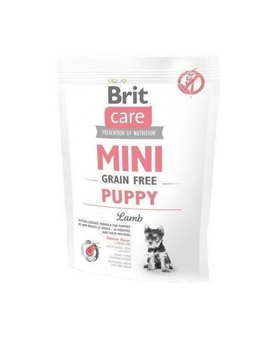 Brit Care Mini Grain Free Puppy Lamb granule pre šteňatá malých plemien s jahňacím mäsom 400 g